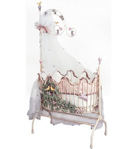 Magic Garden Iron Baby Cradle