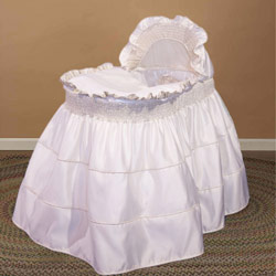 Ruffled Tiered Bassinet