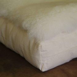 Organic Lamb Fleece Cradle Topper