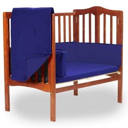 Solid Color Portable Crib Bedding Porta Crib Bedding