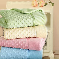 Heavenly Soft Crib/ Toddler Blankets